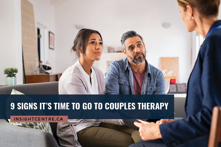 9 Signs It’s Time to Go to Couples Therapy