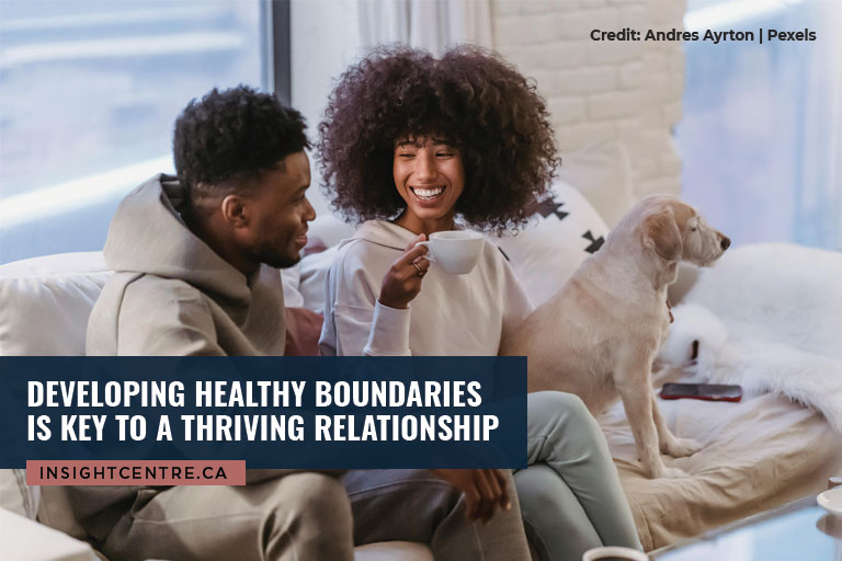 Developing healthy boundaries is key to a thriving relationship