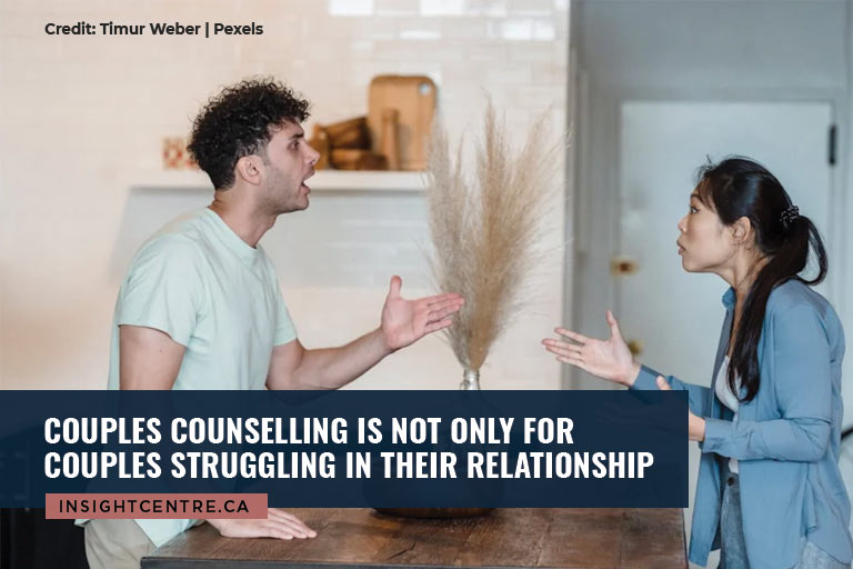 Couples counselling is not only for couples struggling in their relationship